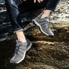Summer Men's Shoes Foreign Trade plus Size Trend Hollow Outdoor Cowhide Mesh Shoes Fashion Casual Sneaker