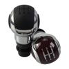 High-Quality Wrapped Leather Gear Knob for Peugeot Facelift Models: 106, 206, 207, 307, 407
