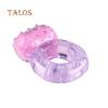 Silicone Round Vibration Penis Ring Time Premature Ejaculation Delay Cock Lock Masturbation