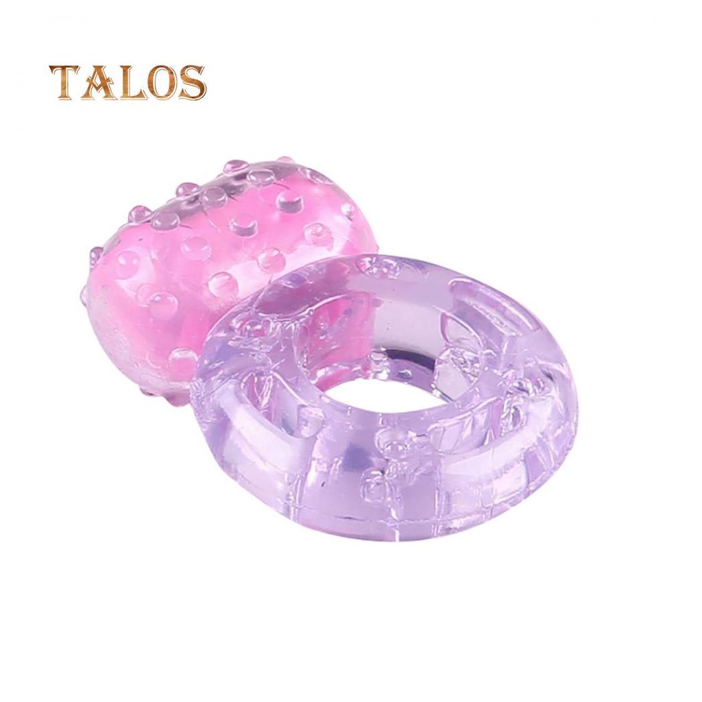 Silicone Round Vibration Penis Ring Time Premature Ejaculation Delay Cock Lock Masturbation