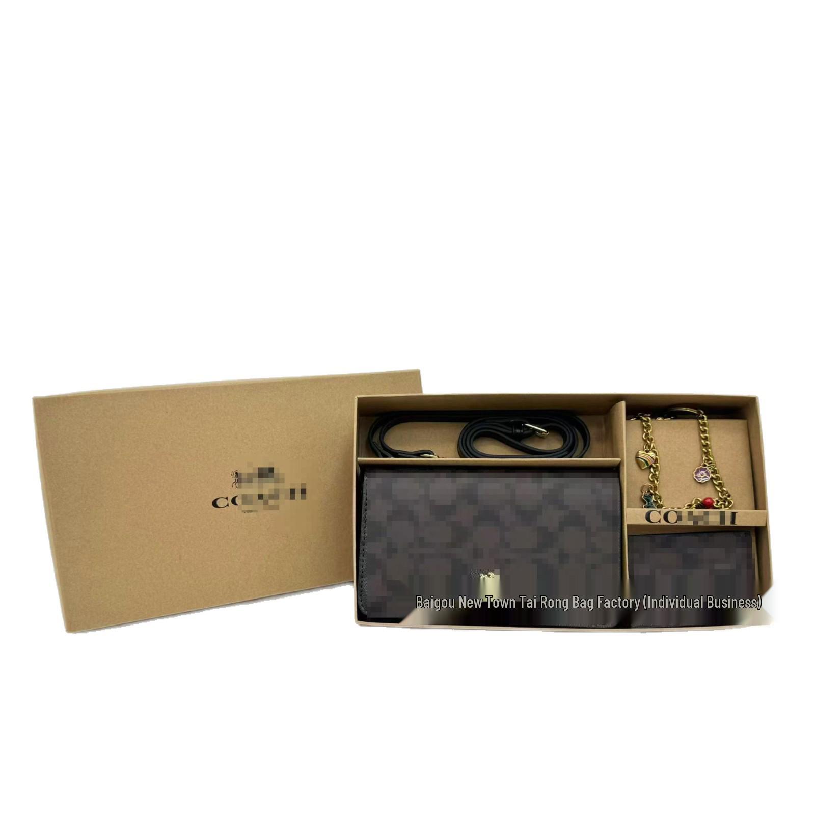 

Chic Minimalist Vintage Print Women s Shoulder Crossbody Bag - Stylish and Versatile Small Square Design Black