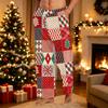 Men's Sleep Pants with Christmas Print, Cozy Casual Pajama Bottoms for Winter