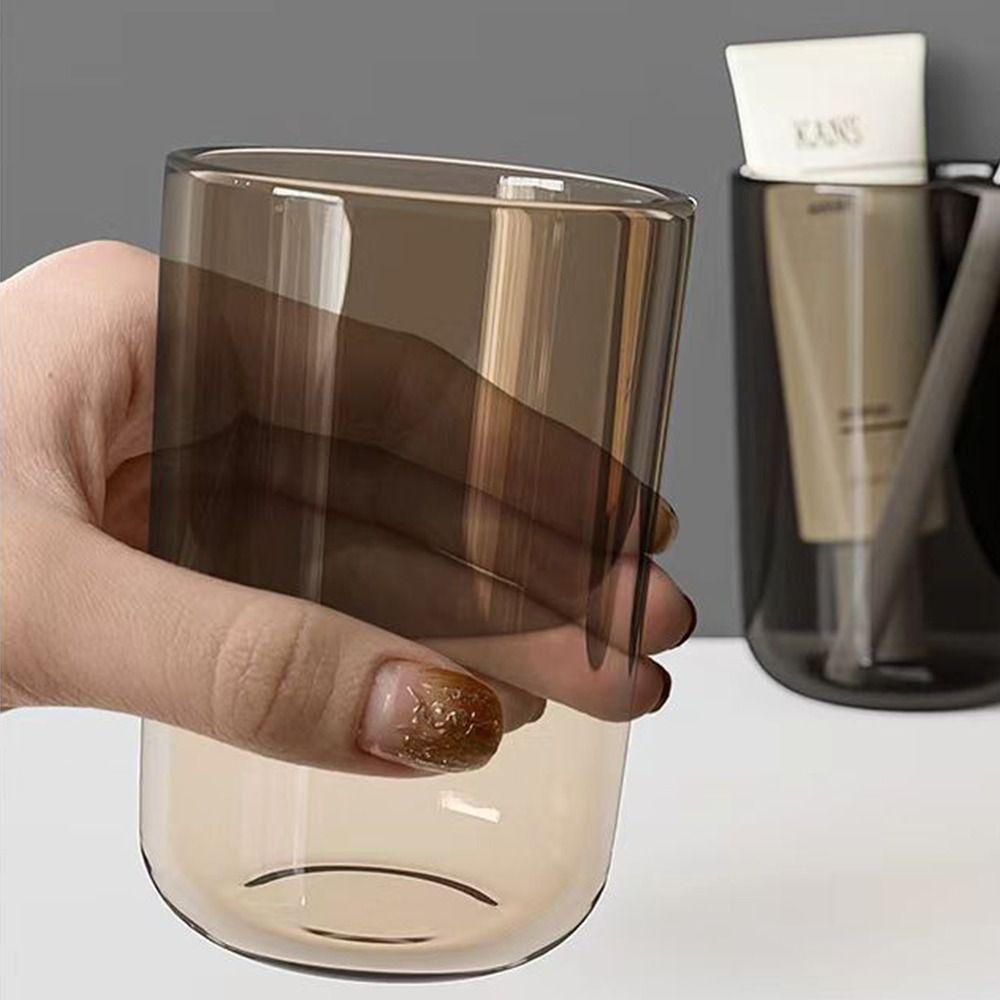 Large Capacity Mouthwash Cup Transparent Household Cups New Toothbrush Cup