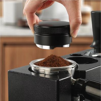 Adjustable Coffee Distributor Grounds Leveler for Fits 51/53/58mm Portafilter Coffee Brewing
