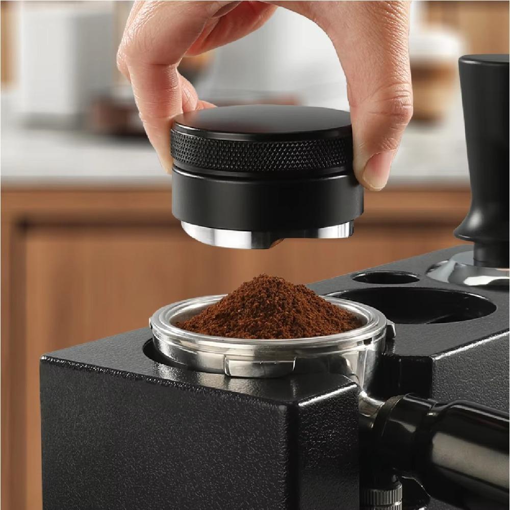 3-Slope Design Palm Tamper Grounds Leveler for Fits 51/53/58mm Portafilter Coffee Brewing