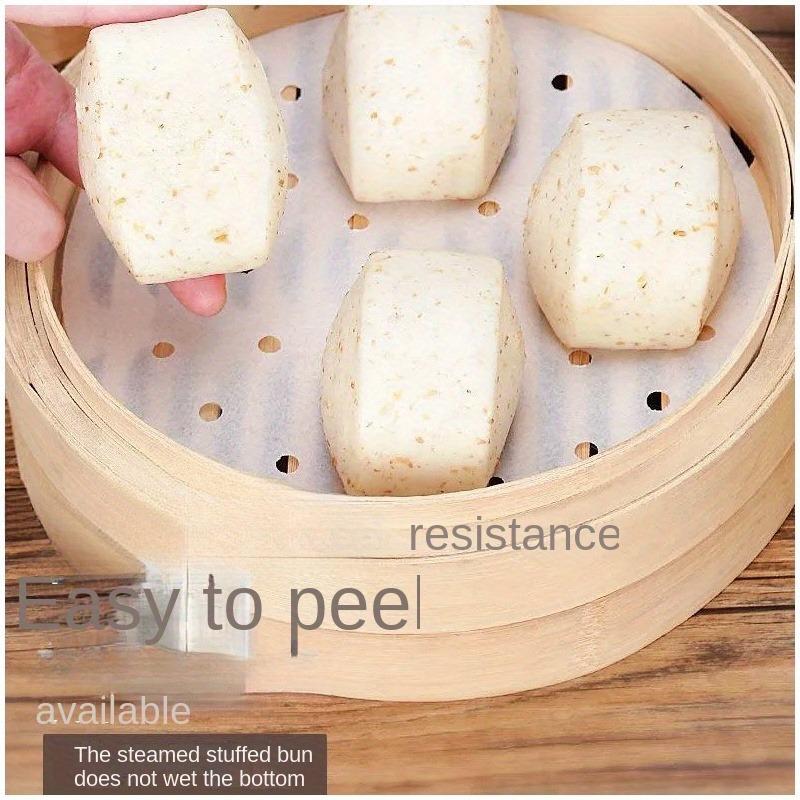 Food Grade Baking Paper Non-stick Waterproof Double-sided Steamed Buns - Steamed Buns - Dumplings Disposable Steamer Paper