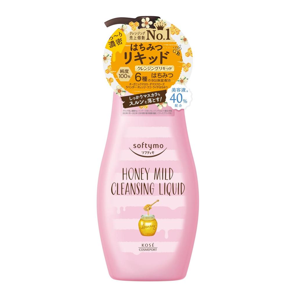 Softymo KOSE Cleansing Liquid 230ml Moisturizing (Honey Mild) (x 1)