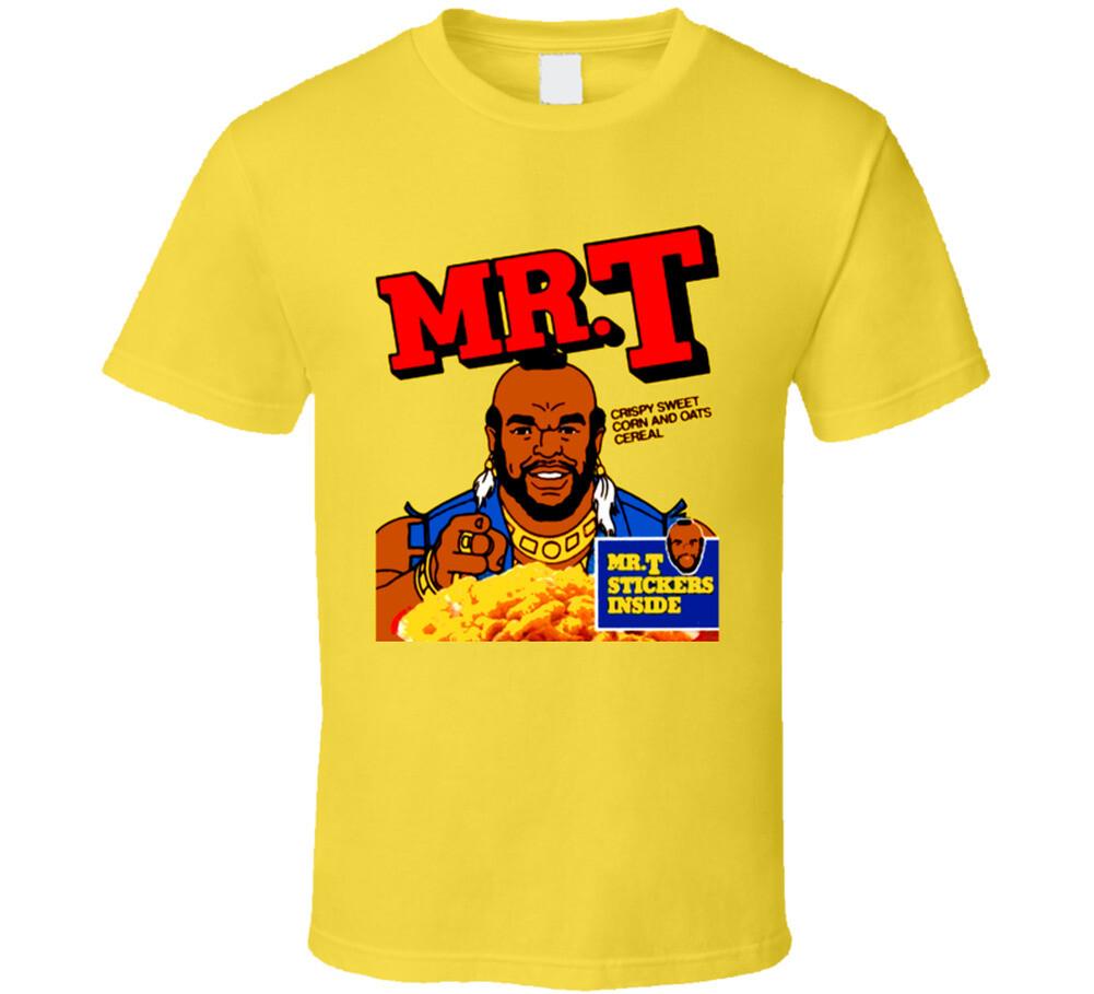 

Mr T Cereal T Shirt Mens Womens Tees Top 3XL