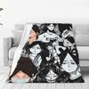 Suna Rintarou Manga Collage Blankets Fleece Breathable Sofa Throw Blankets For Home Bedroom Office Throws Bedspread Quilt