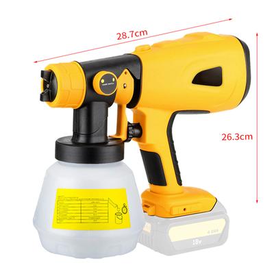 Cordless Paint Sprayer Replacement for DEWALT, RYOBI 20V Max Battery Handheld Electric Paint Sprayer with 1000ML Container