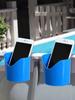 4pcs Swimming Pool Storage Rack Poolside Organizer Holder for Drinks Sanitizers Tools Swimming Accessory for Summer Outdoor Use