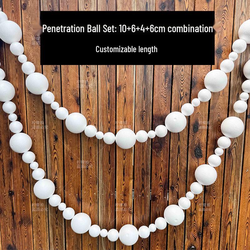 Giant Pearl String Wedding Ornament for Display & Décor