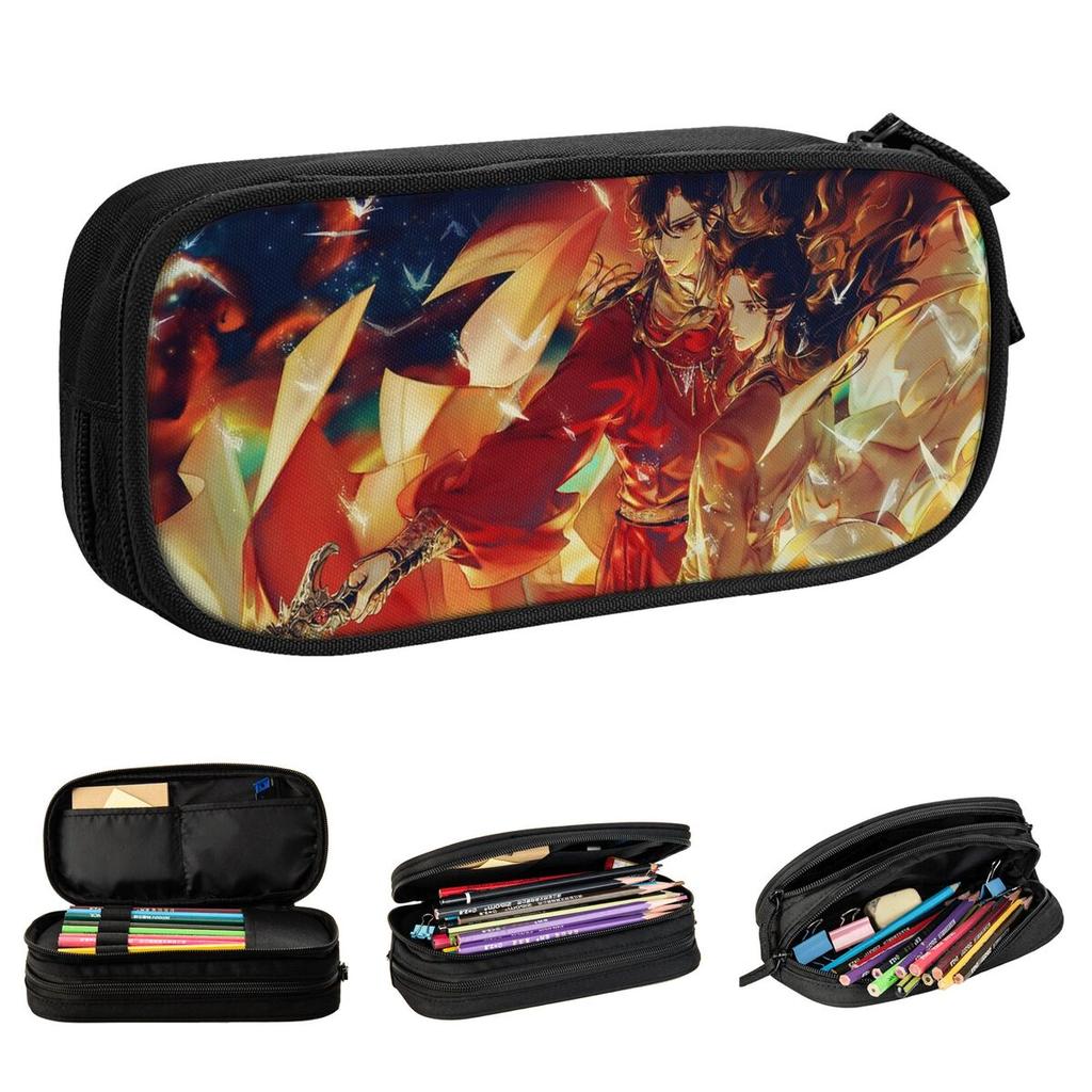 Heaven Official's Blessing Anime Pencil Cases Fashion Yaoi Lgbt Tgcf Pen Holder Bags Student School Supplies Gifts Pencilcases