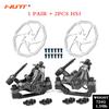 NUTT DA6S Horský Kolo Dvoupístkový Třmen Kotoučové Brzdy 160mm Kotouč Mechanické Tažení Lankem Kotoučová Brzda Skútr Díly na Kolo