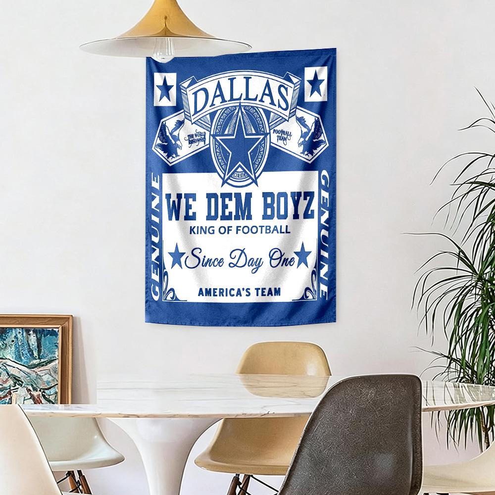 Dallas Wall Decor Tapestry Art For Pet Memorial Birthdaywedding Party Backdrop Family Gift