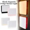 With LED Lights Magnetic Fridge Sticker Light Round Square Fridge Decoration Magnets  Home Room