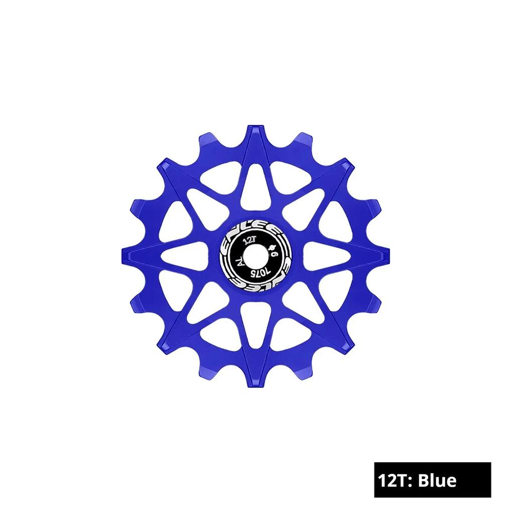 ENLEE Ceramic Bearing Bicycle Rear Derailleur Jockey Wheel AL MTB Guide Pulley 11T 12T 14T 16T Road Bike Guide Roller 4mm 5mm