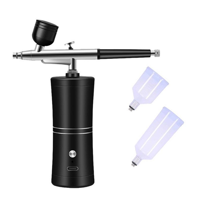 High-Pressure Nano Oxygen Injector & Airbrush Hydration Instrument for Beauty & Nail Art