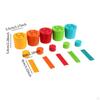 Color Sorting Toys Sensory for Ages 3+ Travel Gift Matching Game Younger Siblings Meals Out