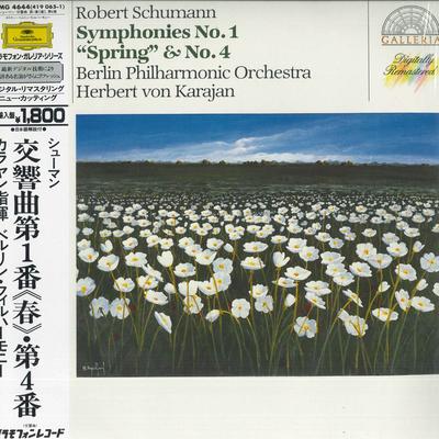LP Record HERBERT VON KARAJAN - Schumann: Symphony No. 1 "Spring" / 18MG4644 DEUTSCHE GRAMMO Japan Obi Classical Used