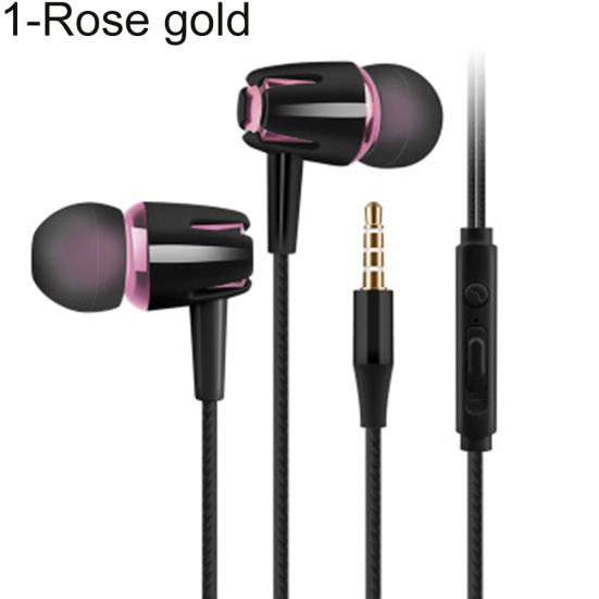 Universal Normal/Luminous Wire Heavy Bass In-ear 3.5mm Earphones with Microphone