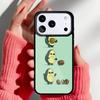 Cute Avocado Cartoon Phone Case for iPhone 17 16 15 14 13 Pro Max Back Cover for 12 11 Pro Coque