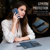 AUTSPACE A05 For Samsung Galaxy S25/S24 Case Wallet Stand Detachable Leather Magnetic Phone Cover