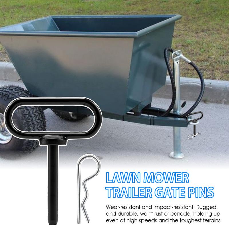 Trailer Hitch Pins 1/2 Inch Securely Hitch Lawn Tow Behind Attachment Hitch Pin Accessories Trailer Gate Pin For Mowers Heavy