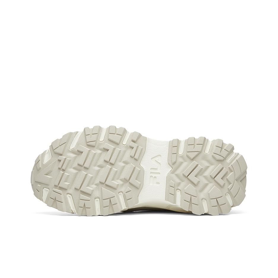 FILA Skyrunner Mesh Retro Casual Shock Absorbing Durable Breathable Low Top Dad Shoes Women sneaker Oatmeal F12W041132FSS