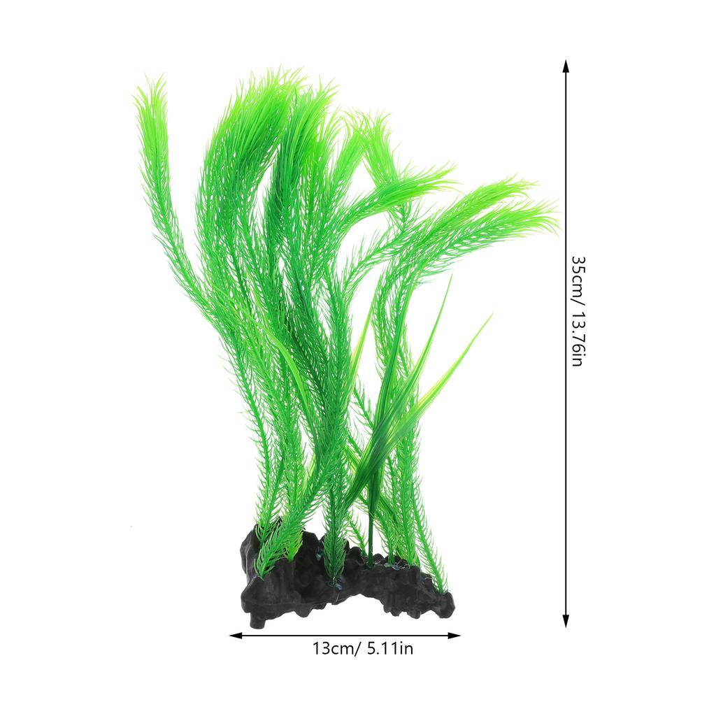 Simulation Myriophyllum Aquatic Plant Fake Aquarium Plants Realistic Decor For Fish Tank Tropical Aquarium Decorations Small
