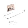 180 Degrees Rotation Paper Roll Holder Wall Mounted Stainless Steel Moisture-proof Paper Towel Rack Bathroom Accessories