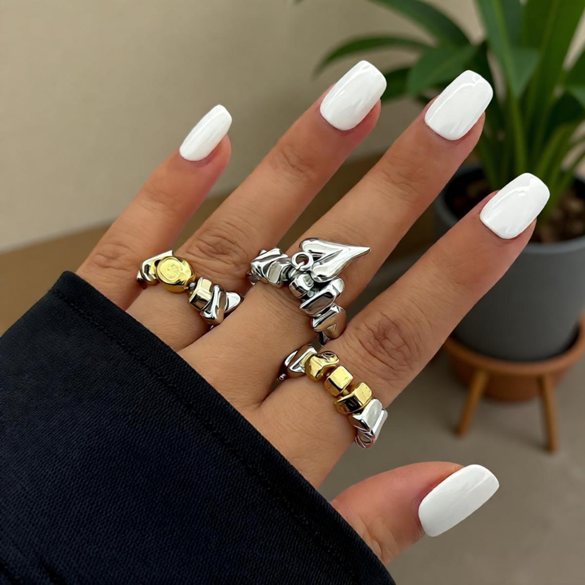 Элегантное колье-подвеска в форме сердца с нерегулярными разноцветными бусинами CCB