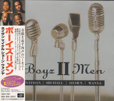CD BOYZ II MEN - Nathan, Michael, Shawn, Wanya UICU1001 Universal Recor 2000 Japan Obi Rap & Hip-Hop/R&B Used