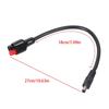 15AWG Coppers DC5521 5525 Male Connectors Cable With 30A Plugs Weatherproof For Foldable Solar Systems