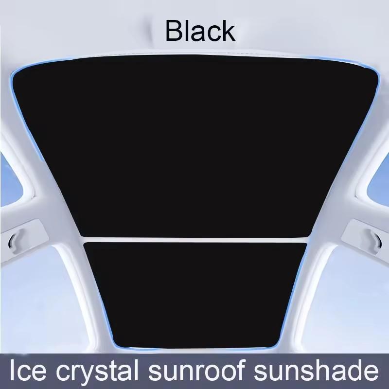 

for Volvo XC40 2017-2026 2019 2025 Sunshade Roof Car Accessories Foldable Glass Roof Skylight Sun Visor Ice Crystal Thickened