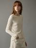 Nowood Wool Tencel Round Tee (Ivory)