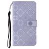 For Xiaomi 14T Pro Case Leather Case Ethnic Style Phone Wallet Cover with Strap