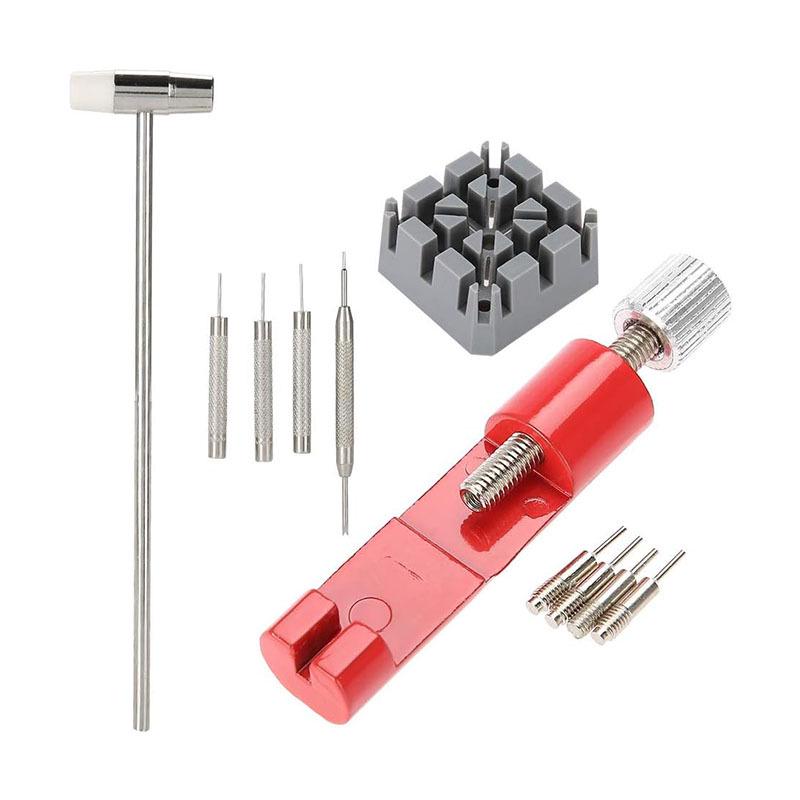 Steel Adjustable Watch Band Remover Tool - DIY Pin Pusher for Watch Repair