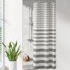 Shower Curtain Spa Waffle Weave Shower Curtain for Bathroom 3M Scotchgard Moisture Management