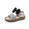 Fashion Girls Sandals 2025 Summer Fashion Bling Desinger Open-toe Princess Shoes Soft Non Slip Comfortable Outdoor Beach Shoes Sandals