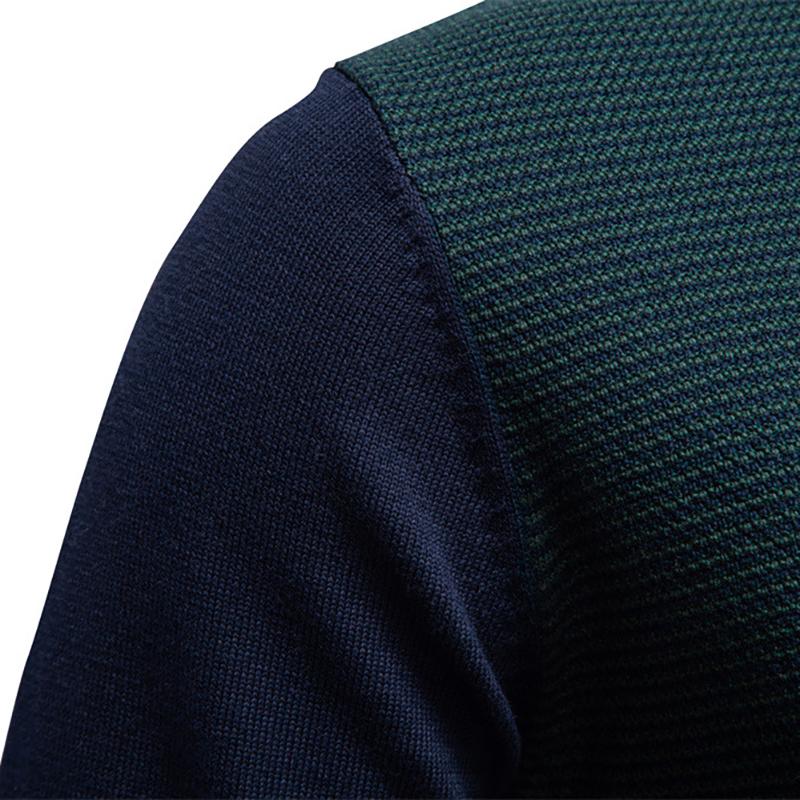 Polo Ralph Lauren 2025 Autumn/Winter Embroidery New Half Zipper Men's Stand Up Collar Cotton Sweater Business Casual Knitted Sweater