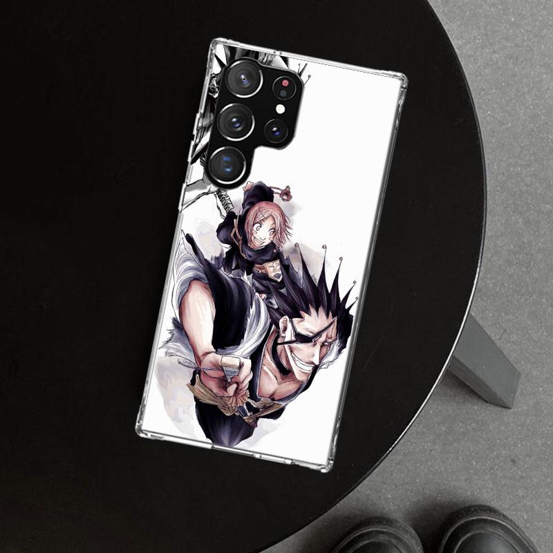 Zaraki Kenpachi Bleach Phone Case Cover for Samsung Galaxy S26 S25 Edge S24 S23 Ultra S22 Plus S21 FE S20 + Art Customized Funda