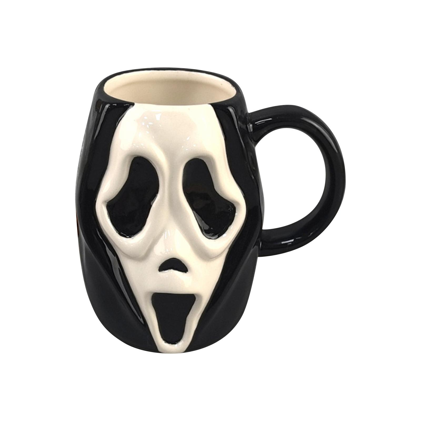 

Хэллоуинские смешные кружки, Персонализированные керамические кружки на Хэллоуин, Кофейные кружки на Хэллоуин, Практичные подарки на Хэллоуин One Size