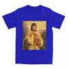 Cheems Jesus TShirts Men Women Doge Meme Awesome Pure Cotton Tee Shirt O Neck Short Sleeve T Shirts Birthday Present Clothing
