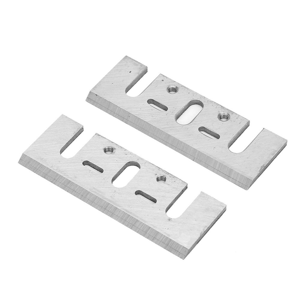 A Pair HSS Woodworking Manual Electric Planer Replacement Blade for Handheld Planer