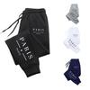 Letter Printed Casual Women Men Pants for Women and Men Outdoor Fashion Retro Fitness Jogging Fleece Drawstring Sweatpants