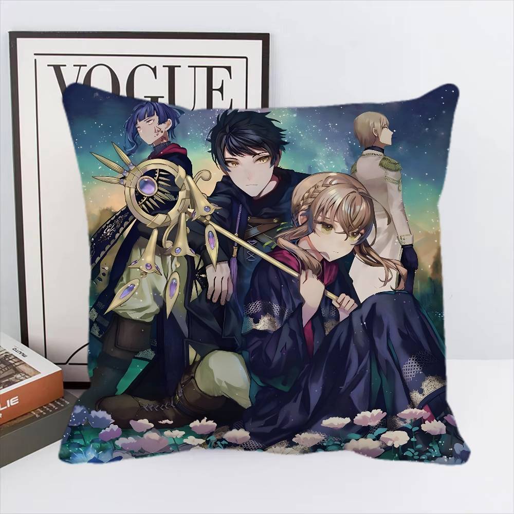 Anime Secrets Of The Silent Witch Pillow Case Square Pillow Bedroom Sofa Leisure Comfort Cushion Car Home Decoration