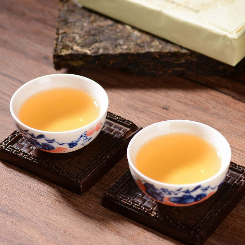 250g Cărămidă Ceai Puerh Brut Jingmai Arbor Pu-erh Shengcha Yunnan Pu'er Ceai Verde