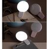 Clip-on LED Selfie Ring Light, Small Pocket-Size, 3 Brightness Levels, Rechargeable, Phone Camera Light, (White)