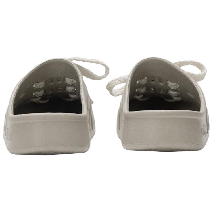adidas Originals Adilette Clogs 'Grey' Unisex Mule Sandals JQ2118